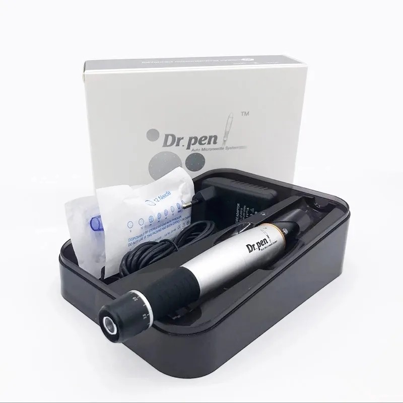 Dr pen Ultima A1 Plug In Electric Auto Microneedling Roller System Needles Face MTS Skin Care Derma Pen Beuty Machine Meso Therapy Professional Dermap