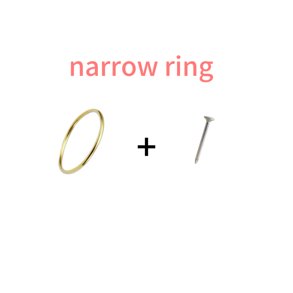 Personality open rings, high-quality 18K gold narrow-style women's rings, men's rings, couple rings, Valentine's Day gifts, women's gifts