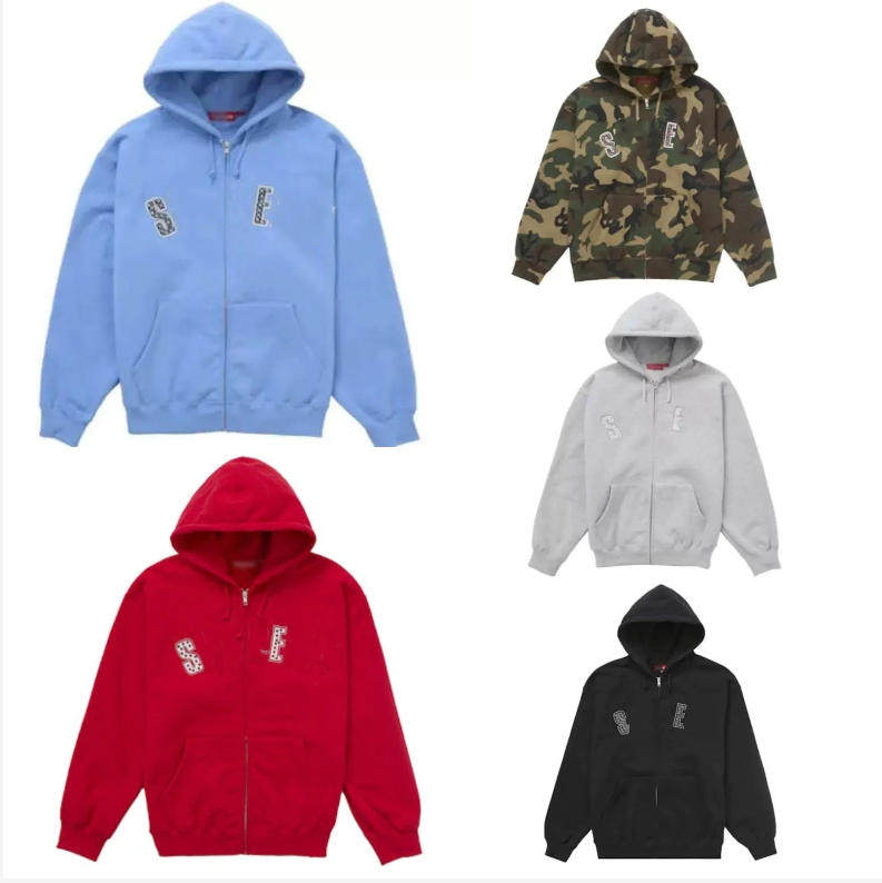 Mens Hoodies Designer Fashion Brand Hoody Zipper Cardigan Hooded Sweatshirt for Women Street Retro Cardigan Jacket