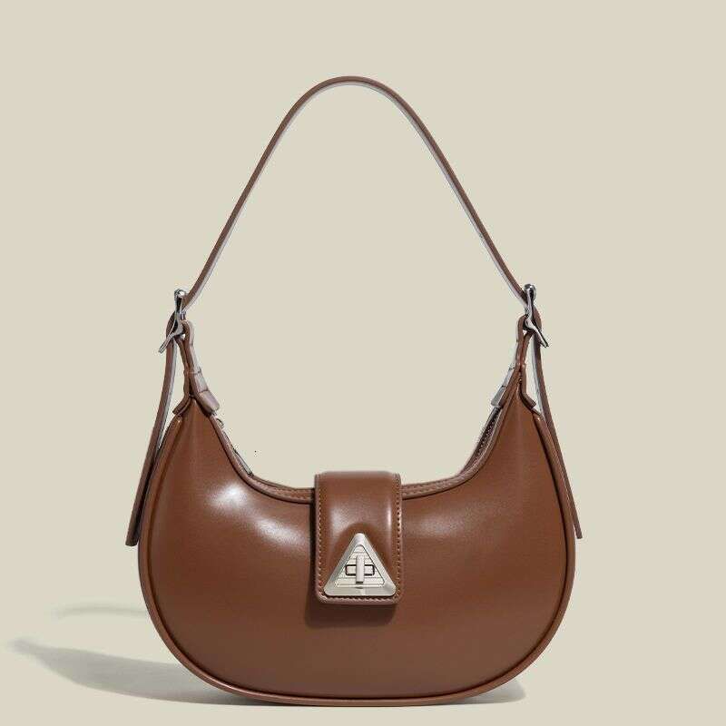 French Niche Texture Crescent Bag Spring And Summer New High-end Sense Of Underarm Bag, Light Items