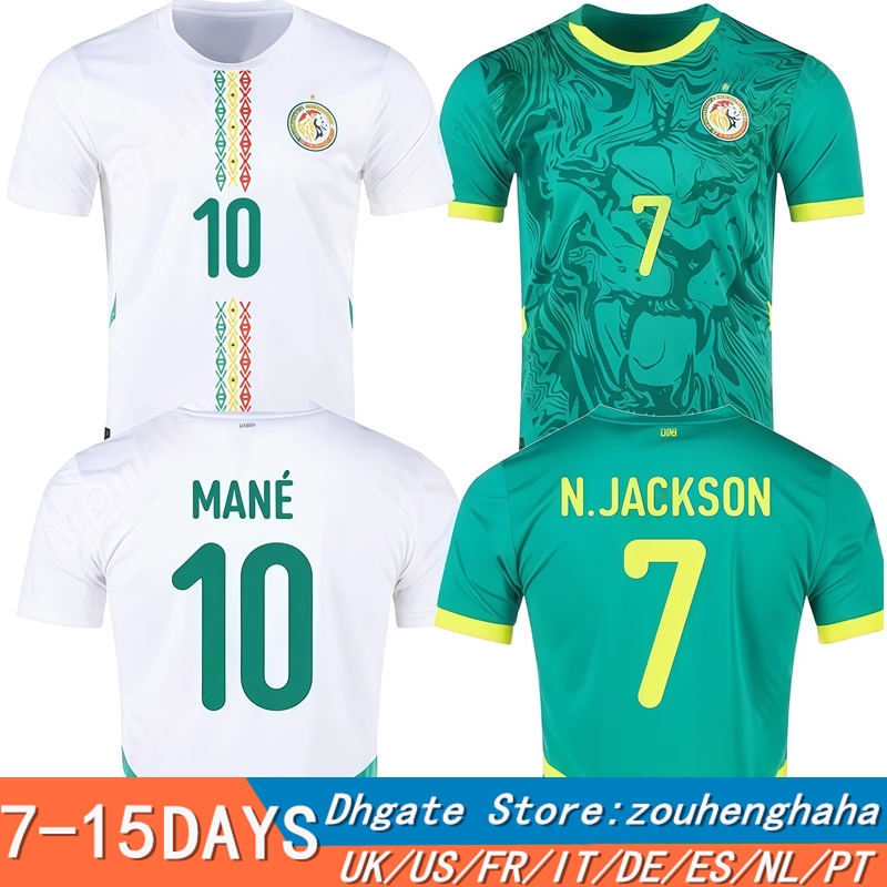 Senegal Camiseta Futbol Vintage 2024 25 Football Shirt Tops Soccer Jersey Men Home Away Trikot Player version Fans