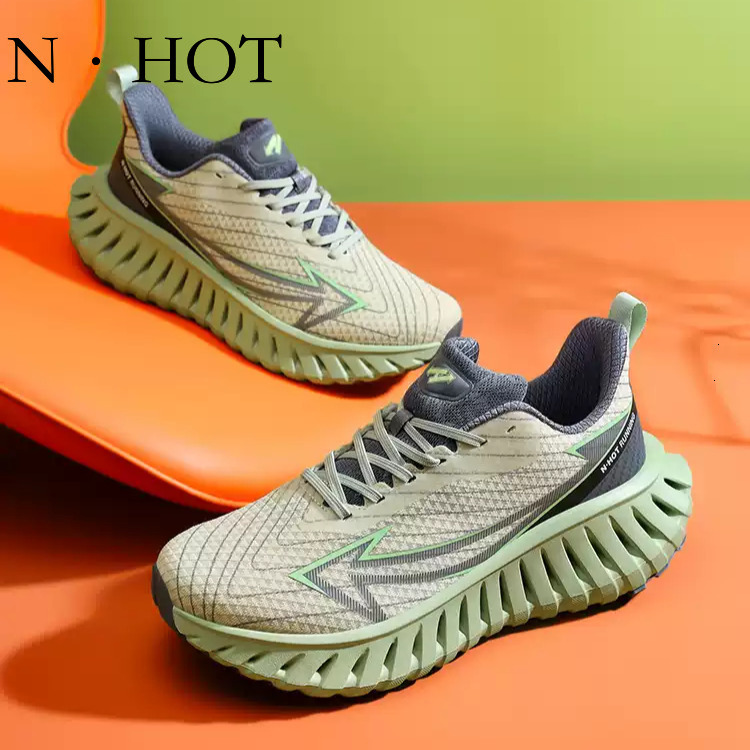 NHOT Designer New Men's Sports Shoes Are Luxurious Breathable Mesh Running Shoes Trendy, Fashionable Versatile Anti Slip Wear-resistant Outdoor C