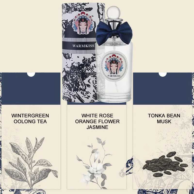 90ML Chinese Tea PerfumeJasmineRoseMuskCitrusLemon ScentOriental Flower Wood FragranceFresh Long Lasting Eau De Toilette M250928