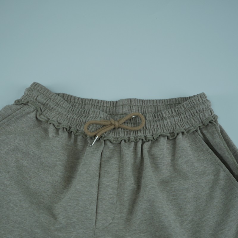 Men's Cotton Shorts - Summer Loose Casual Sport Pants, American Minimalist Solid Straight-Leg 5-Point Shorts, Customizable Pattern-05007