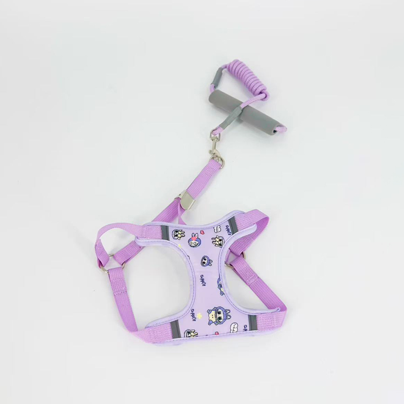 Pet dog leash vest style small dog chest strap breathable adjustable chest strap walking rope