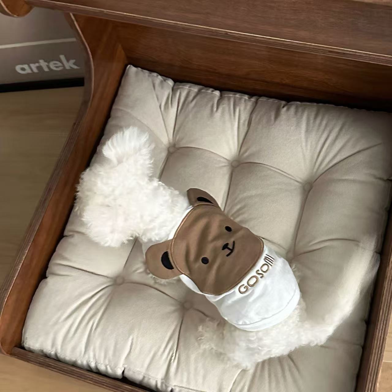 T1352 Cute Sweater Puppy Dog Autumn and Winter Thin Pet Small Puppy Teddy Bichon Teacup Dog Chihuahua Clothes