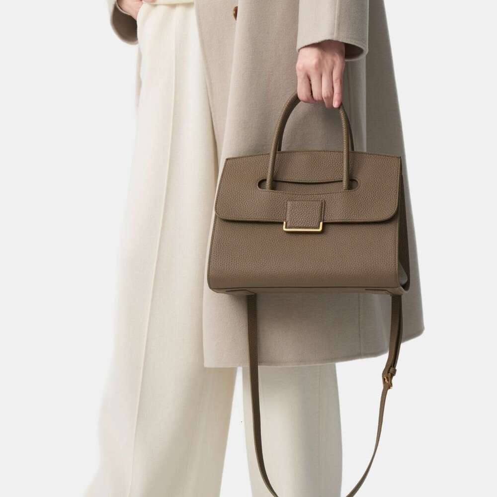designer bag Luxury bag Collection Briefcase High-End Commuter Niche Tote Bag Top Layer Cowhide Women's Large Capacity Handbag