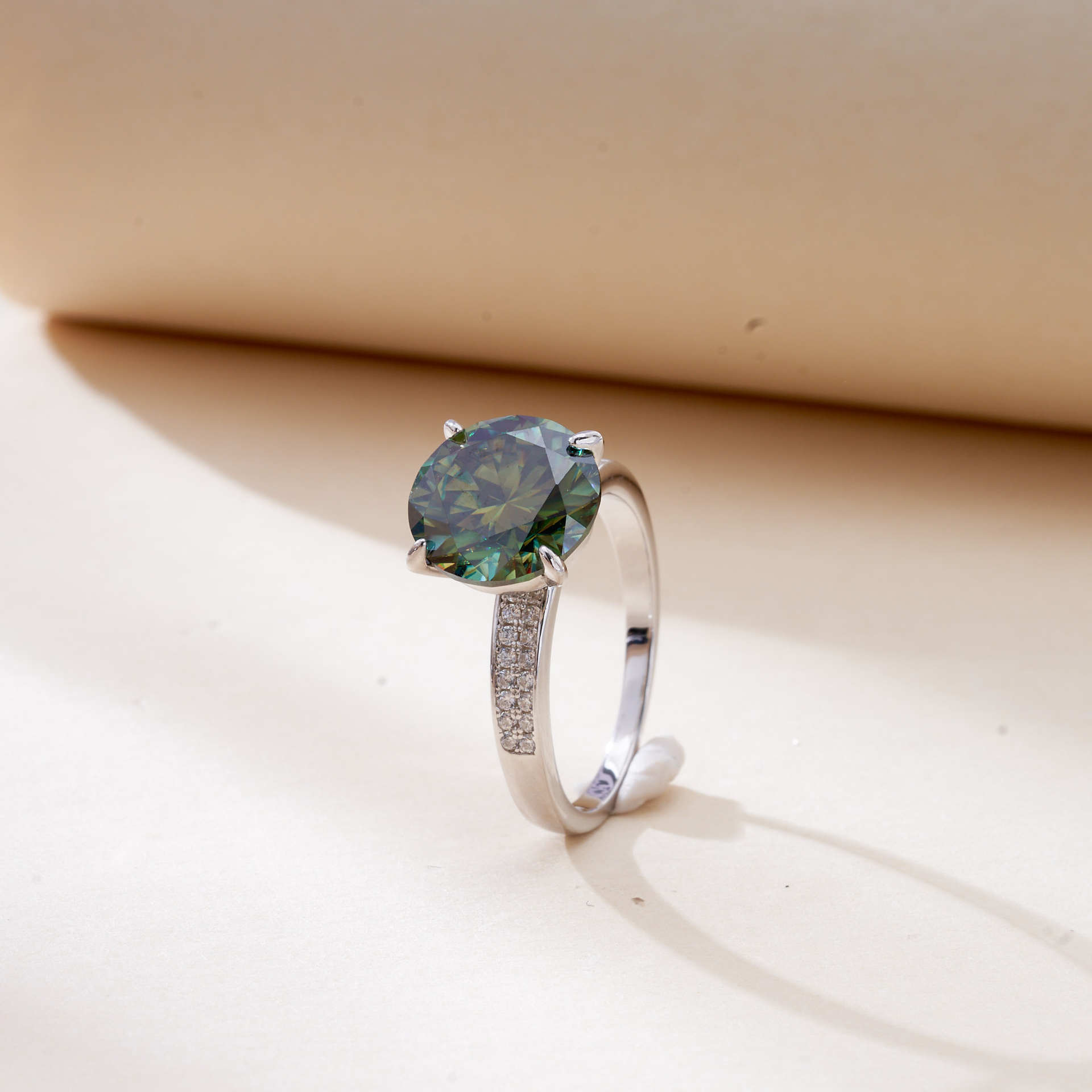 Designer rings for women 5CT luxury sterling silver moissanite ring set with GRA certification gift Valentine's Day gift wedding ring