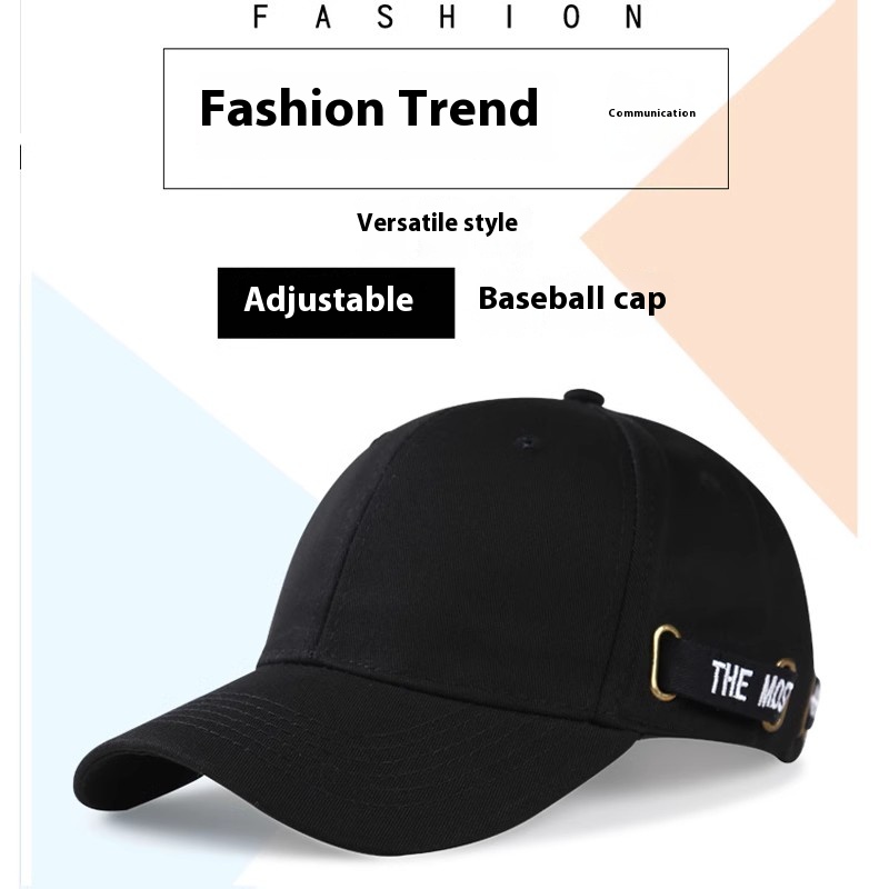 Stylish Strap Baseball Cap Adjustable Trendy Hat for Daily Fashion Outdoor Activities Street Style hats for men manufacturer hats