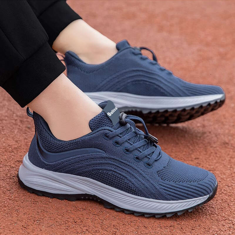 Beijiang Wolf Non-Slip Soft Sole Middle-Aged Men's Sports Casual Breathable Dad Elderly Walking Shoes