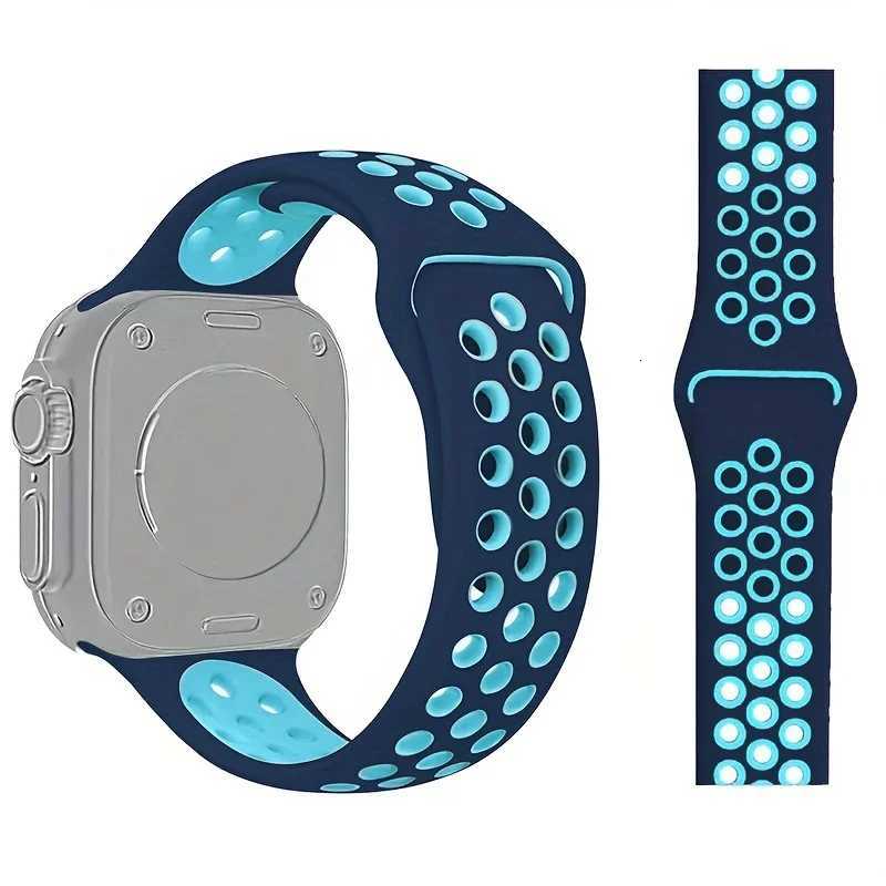 Sport straps for apple watch Series 10 42mm 46mm band ultra 2 49mm 40mm44mm 45mm 41mm silicone band iwatch 10 9 8 7 6 SE 5 4 3 W250928