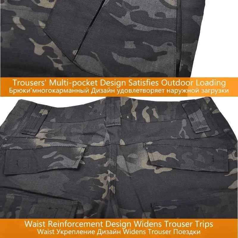 Uniform Clothes Tactical Shirts Combat Suits Airsoft Camo Men Clothes Men Clothing ShirtCargo Pants Knee Pads Wearresistant W250928