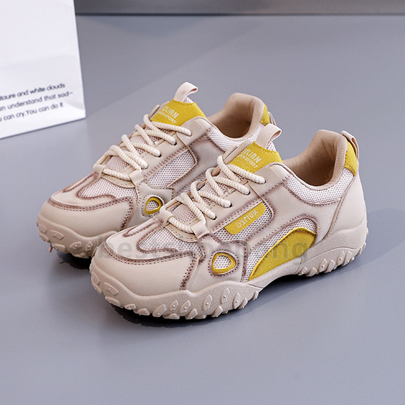 Casual designer shoes Breathable mesh sneakers womens trainers Stylish Versatile hiking Anti-Slip outdoor sports shoes Size 35-40