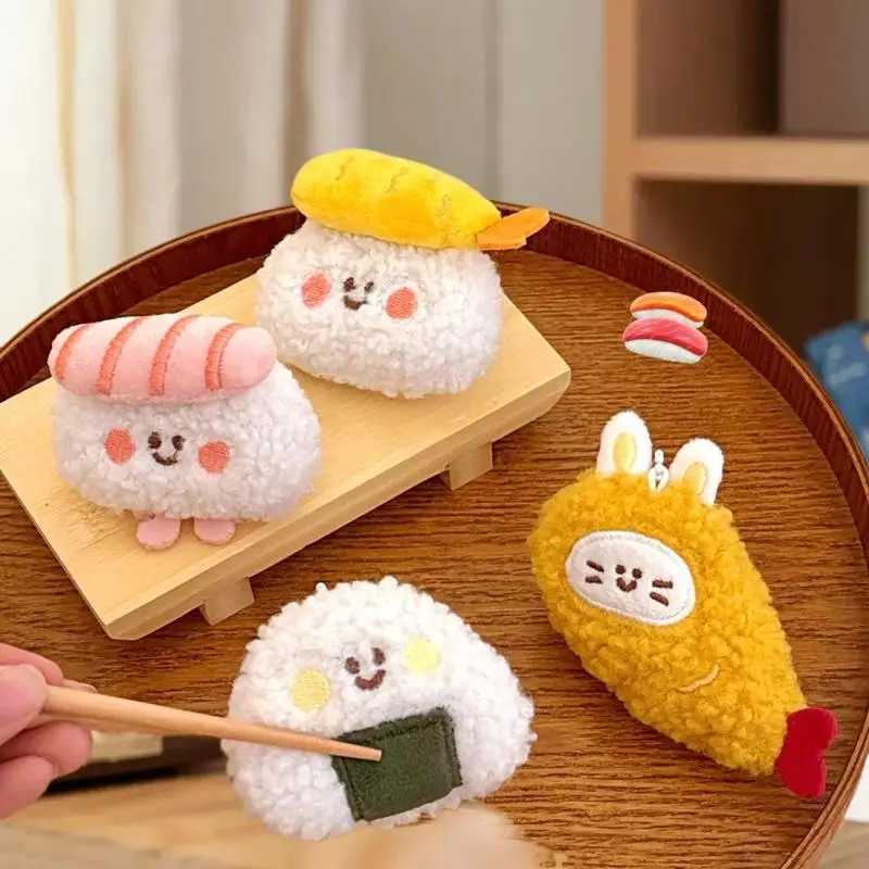 Fun Plush Sushi Keychain Food Imitation Backpack Charms Appealing Doll Pendant PrezzieXJ250928