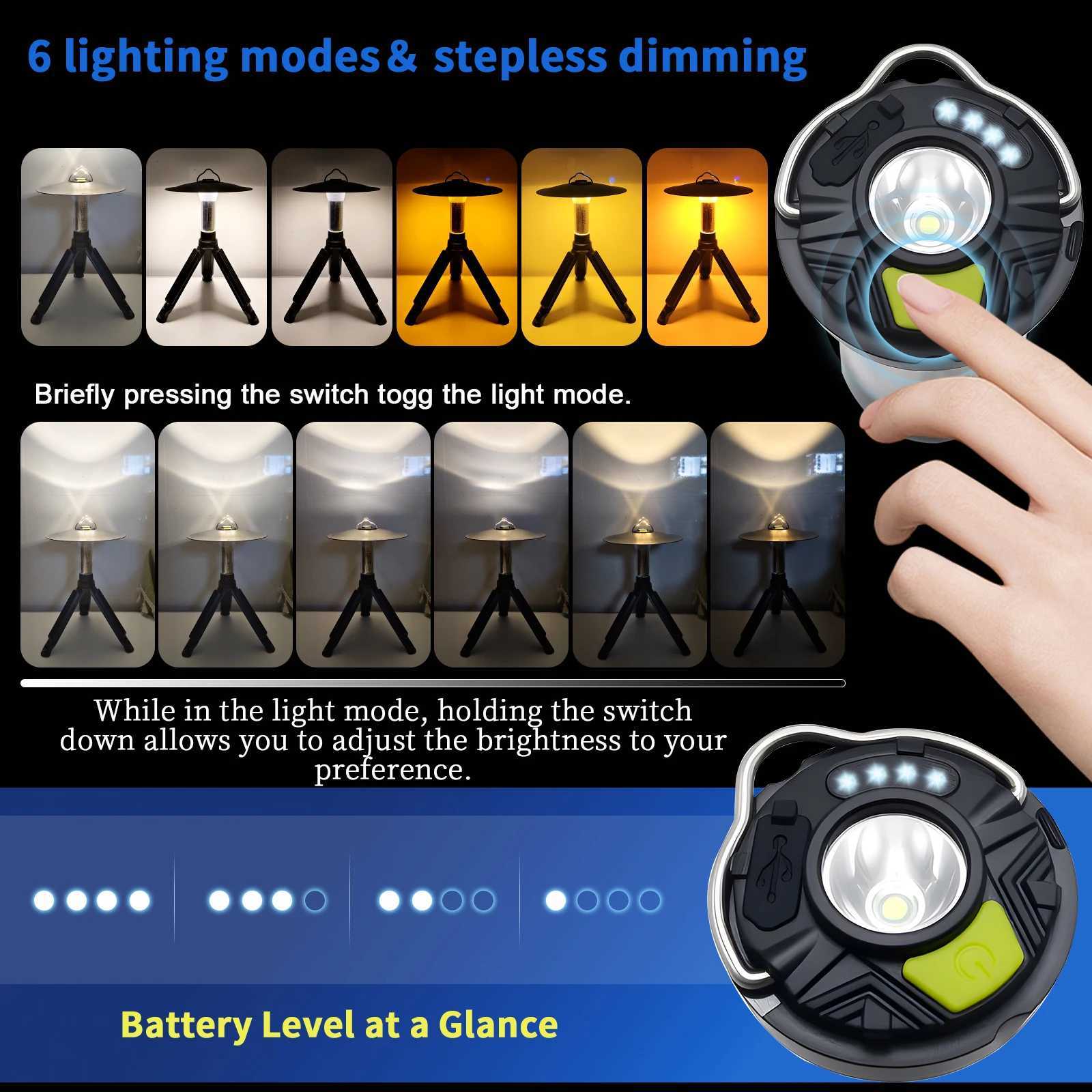 3000Mah Camping Lantern G3 Lighthouse Micro Flash Goalzero Camping Light of The Same Style Mini Led Falshlight USB Rechargeable C250928