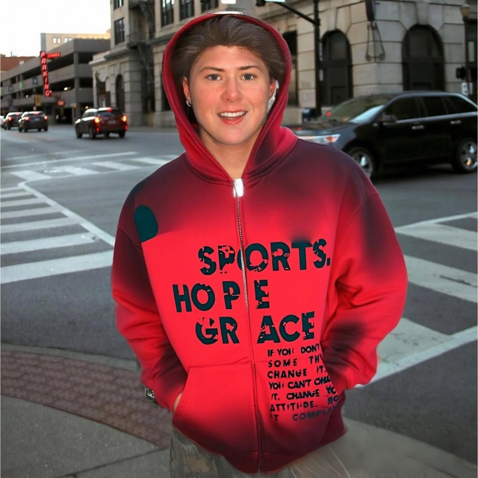 Customizable Graphic Design Men's/Womens Pullover Hoody for Everyday Wear-03005