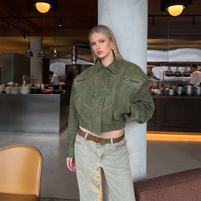 Fashionable Short Coat 2025 Women's Spring and Autumn New American Street Style