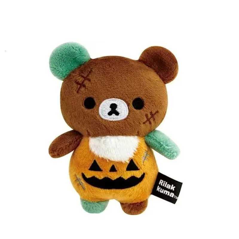Kawaii Cartoon Rilakkuma Korilakkuma Keychain Cute Halloween Vampire Accessories Plush Toy Backpack Pendant Friends Holiday GiftXJ250928