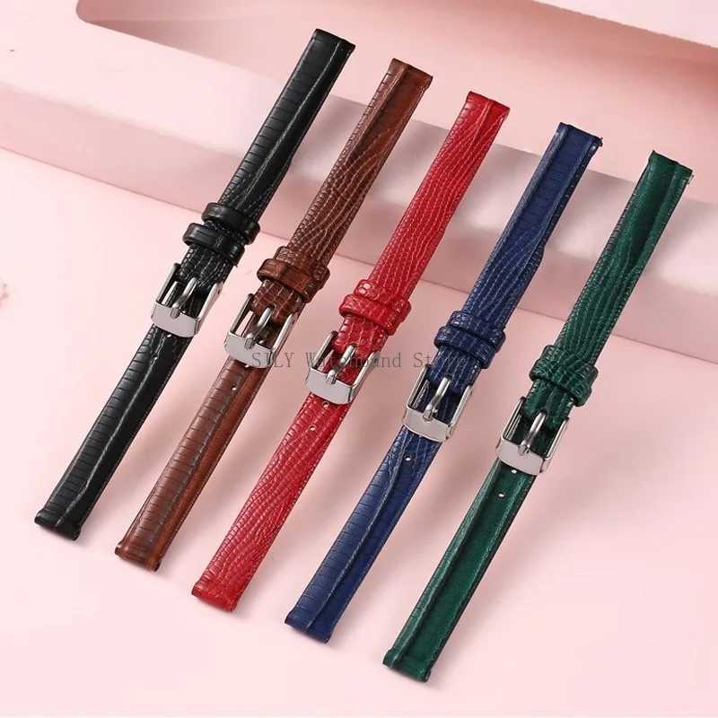 Soft Leather Watch Bands Slim Leather Watch Strap Men Women Universal Bracelets High Quality Sport Wrist Band 8mm 10mm 12mm 14mm W250928