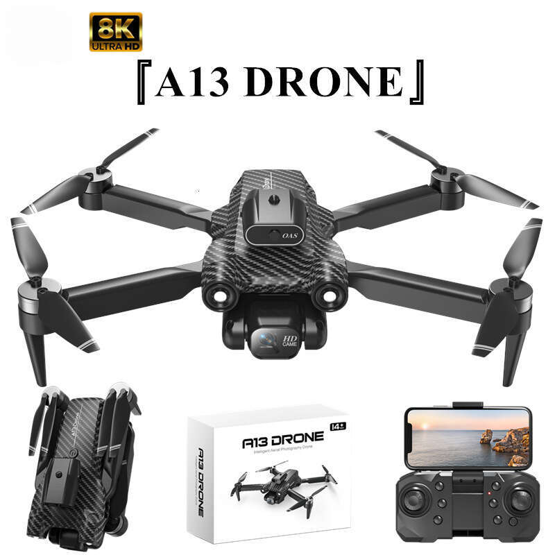 A Brushless Motor Drone HD Aerial Photography Folding Quadcopter Optical Flow Obstacle Avoidance Remote Control Aircraft