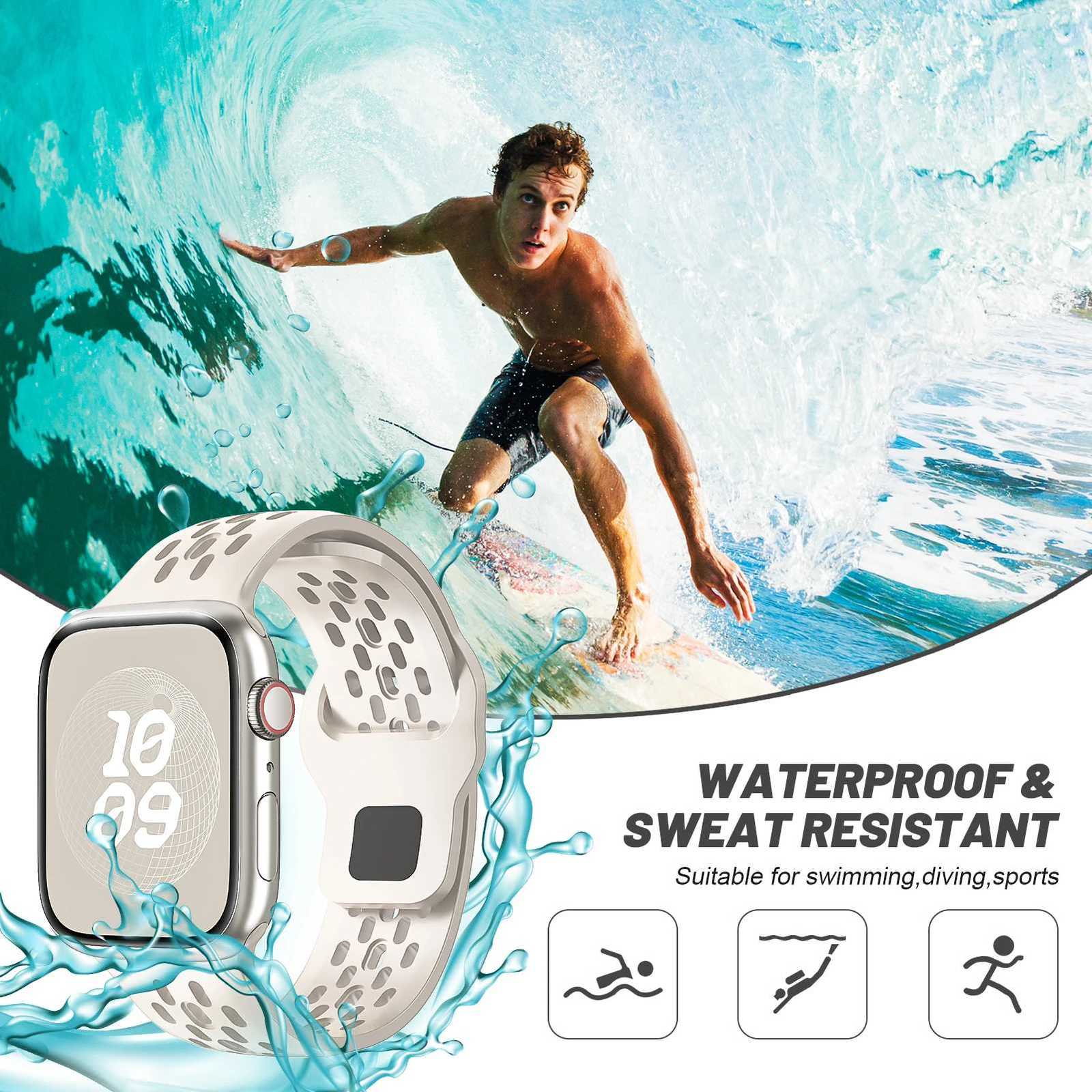 Silicone band For Apple watch Strap 45mm 41mm 44mm 49mm 40mm 38 42mm 46mm bracelet correa iwatch Series 10 9 8 7 6 5 3 SE Ultra W250928