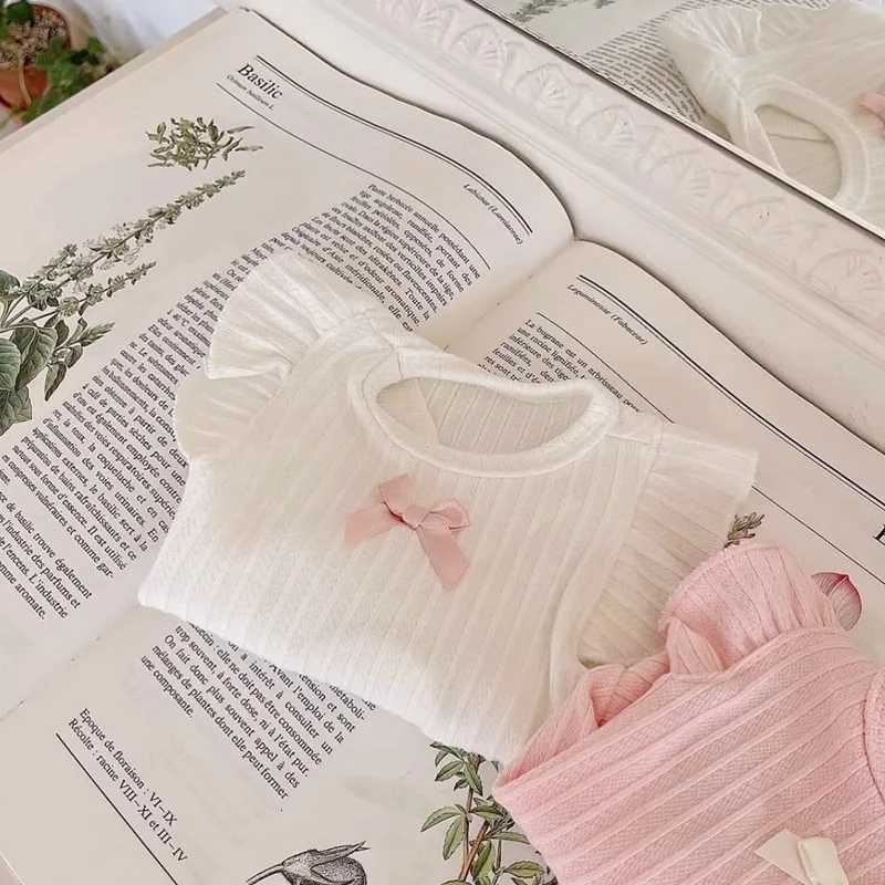 Cute Bow Dog Vest 2025 Dog Clothes Puppy Pullover Summer Pet Clothes Breathable TwoLegged Clothes Solid Color Cat Pet Products X250928