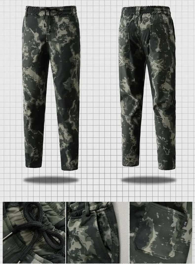 Tactical Suits Fleece Warm Windproof Camping Jackets Men Pants Velvet Camo Suit Training Climbing Treking Hiking Work Clothes W250928