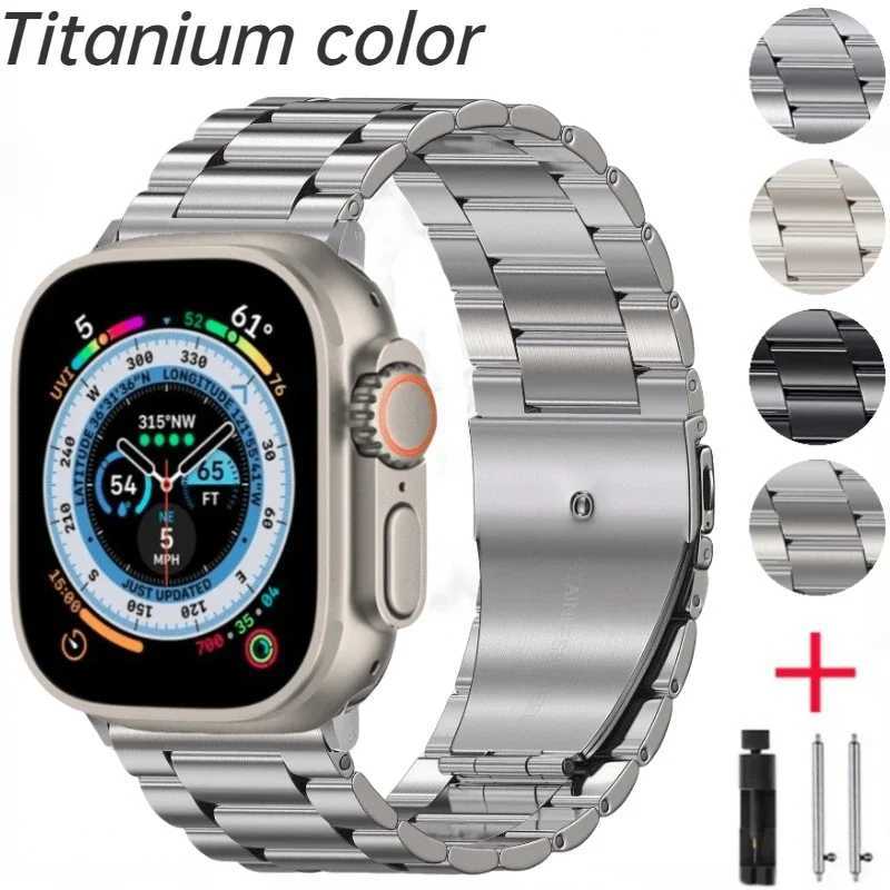 Metal Strap For Apple Watch 1110 4246mm Stainless steel iWatch Ultra 321 49mm 9 8 7 6 5 4 3 SE3 4541mm 44mm 40mm 38mm Belt W250928