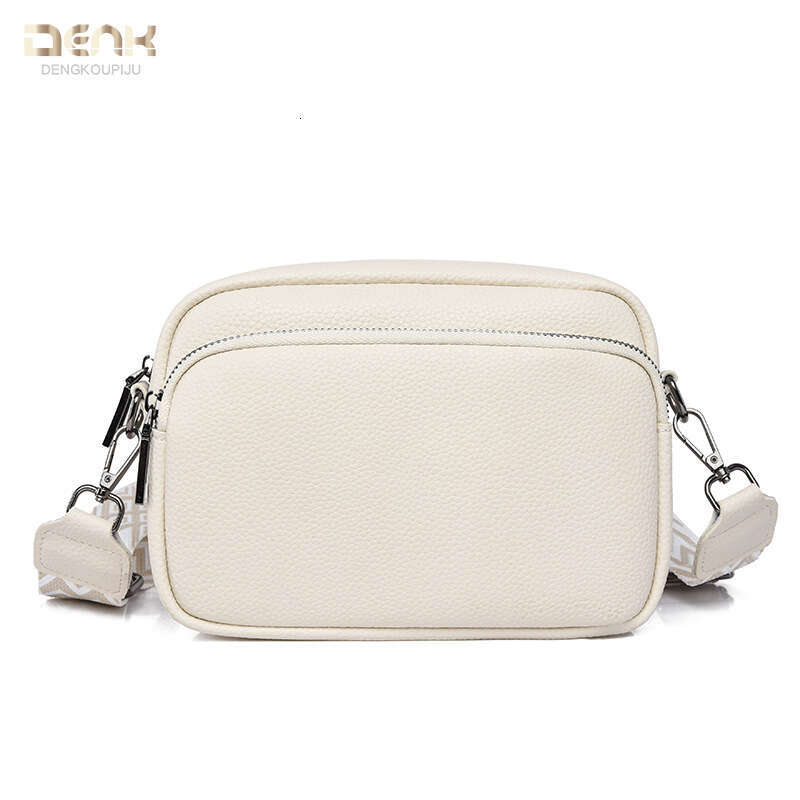 designer bag Luxury bag Genuine Leather Women's New Trendy Fashion Niche Single Shoulder Crossbody Top Layer Cowhide Small Square Bag