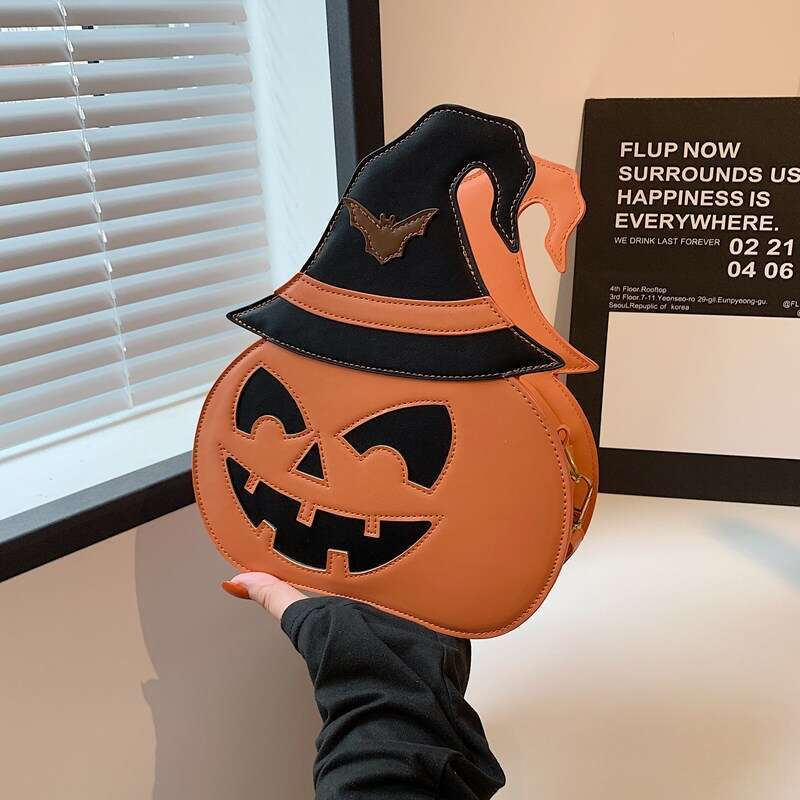 2025 for Women Halloween Quirky New Pumpkin Women's Unique Crossbody Single Shoulder Bag Designer Bags Fashion Tote Bags