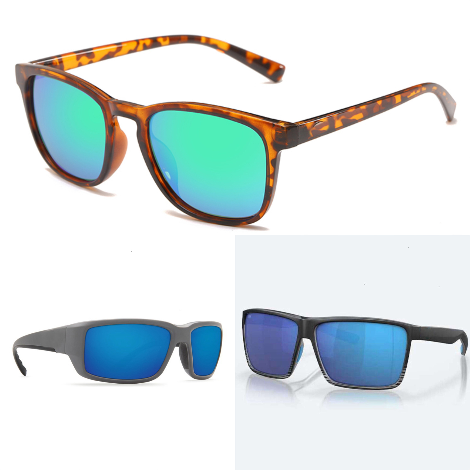 Designer Sunglasses Brands For Men Man Outdoor Polarized Shades Fashion Riding Glasses Polarizing Film Glasses Beach Glasses Gold