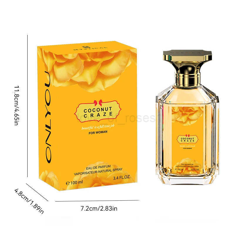 Coconut Passion Womens Perfume 100ML 34FLOZ Floral Fruity Gourmand Eau de Parfum Perfume Ladies for EverydayDating Use Z250928