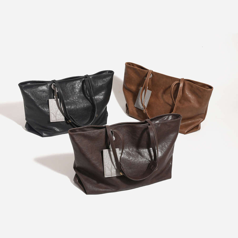 designer bag Luxury bag Genuine Leather Niche Capacity Tote for Women New High-Quality Commuter Shoulder Large Bag