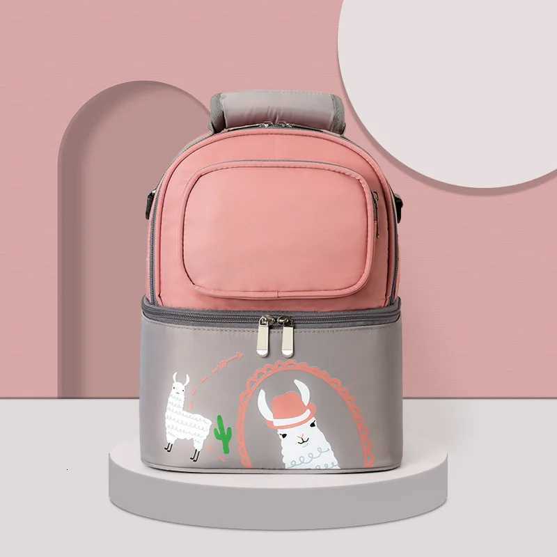 No Washing Mommy Bag Cooler Bag Multifunction Thermal Backpack bag Diaper Bag Waterproof Backpack Milk Bottle for baby StrollerXJ250928