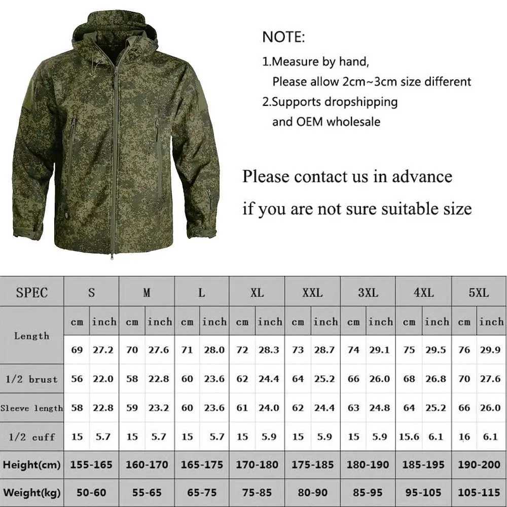 Winter Tactical Sets Men MultiPocket Hooded JacketsStraight Cargo Pant 2 Pcs Suits Camo Waterproof Windproof Tactical Set New W250928