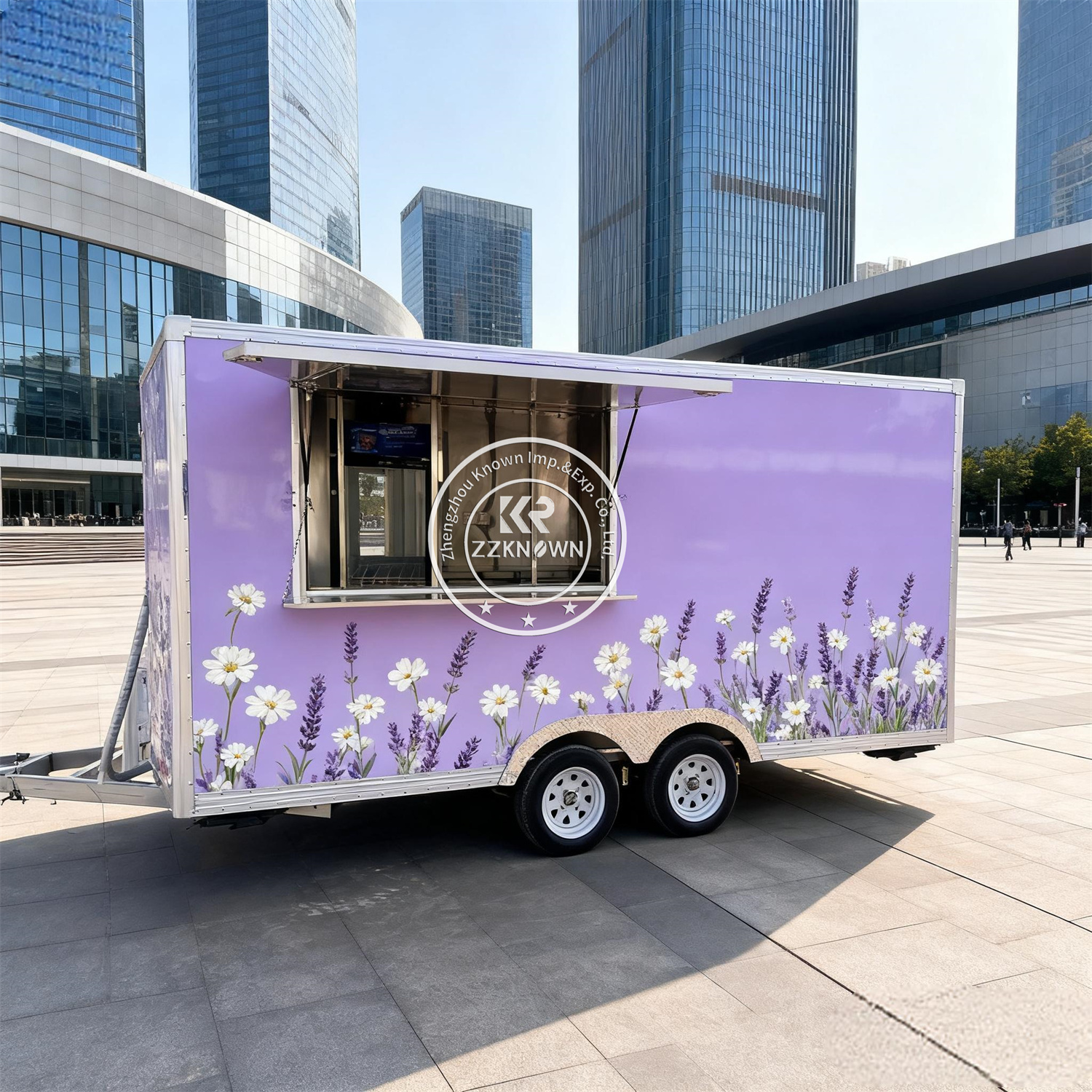 Commercial Catering Food Truck Mobile Food Trailer Bbq Truck Pizza Cart Mobile Concession Fast Food Truck For Sale