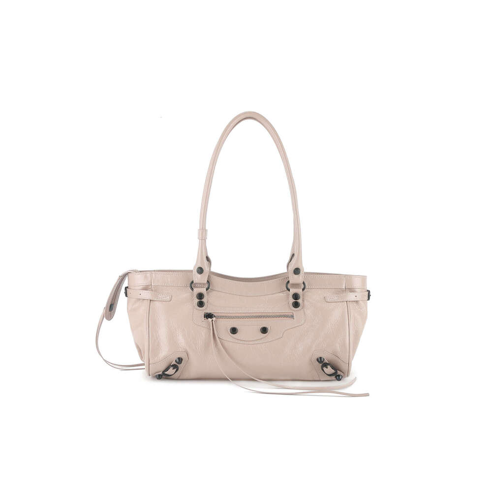 designer bag Luxury bag Underarm Rivet Motorcycle Bag for Women Commuting Large Capacity Handbag Single Shoulder