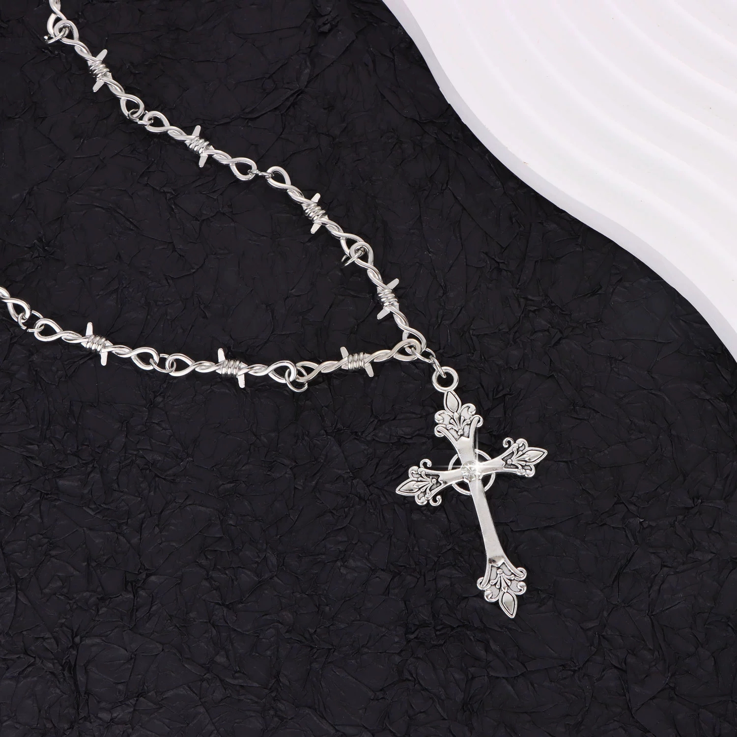 Handcrafted Gothic-Inspired Cross Earrings Featuring Custom Engraving Options