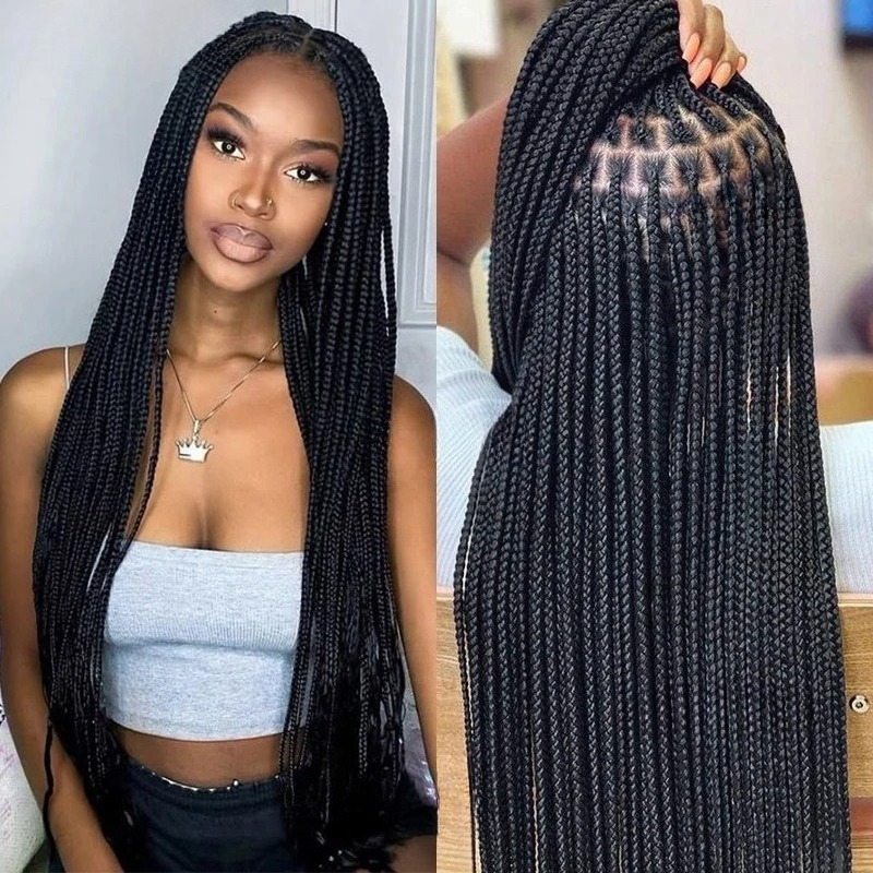 360 Full Lace Wig Human Hair Pre Plucked Hd Lace Wig 13x6 Human Hair 250 Density Glueless13x4 Box Braids Hair Wigs For Women