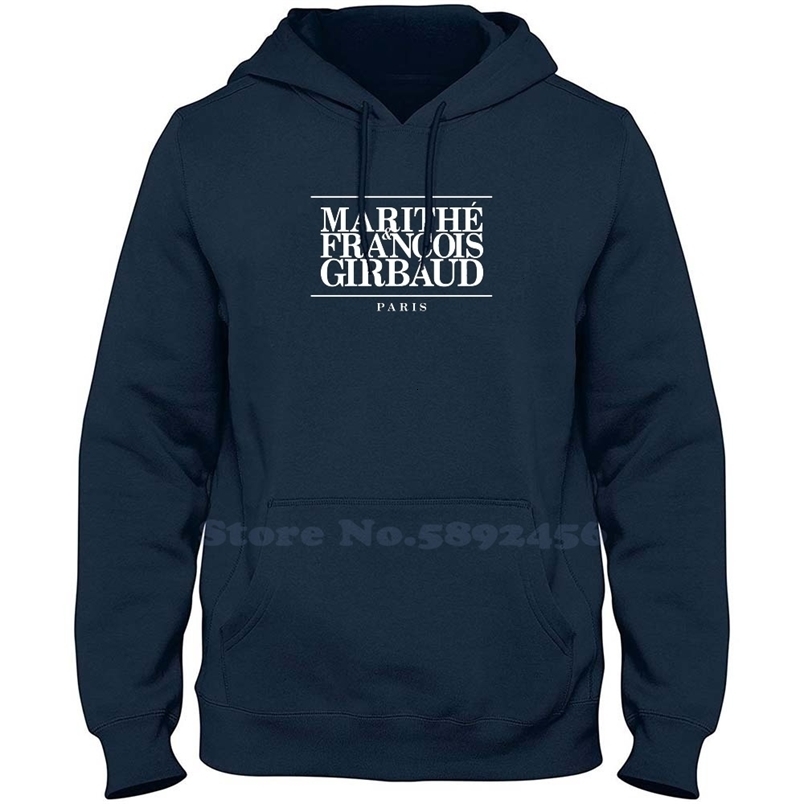 Mens Hoodies Sweatshirts Marithe Francois Girbaud Retro Fashion Long Sleeve Sweatshirt Casual Hoodie 230209