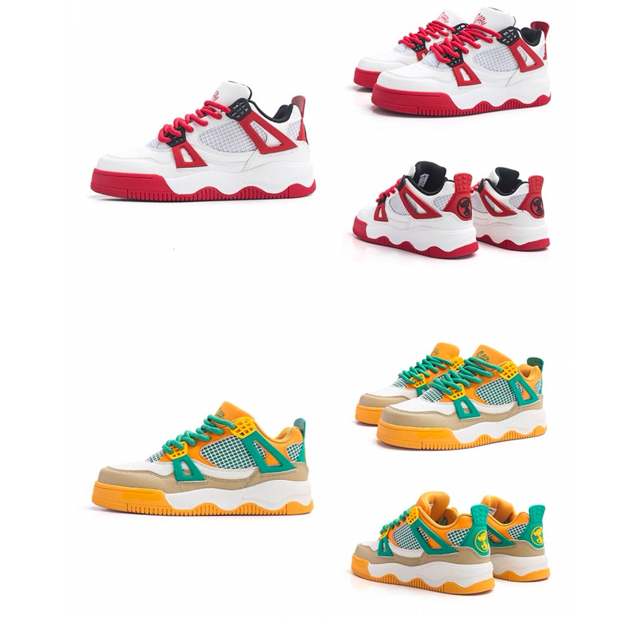 Jifffly designer sports shoes men's basketball shoesluxury shoes new trend fashionmulti-functional casual sports shoes couple Anti-slip and wear-