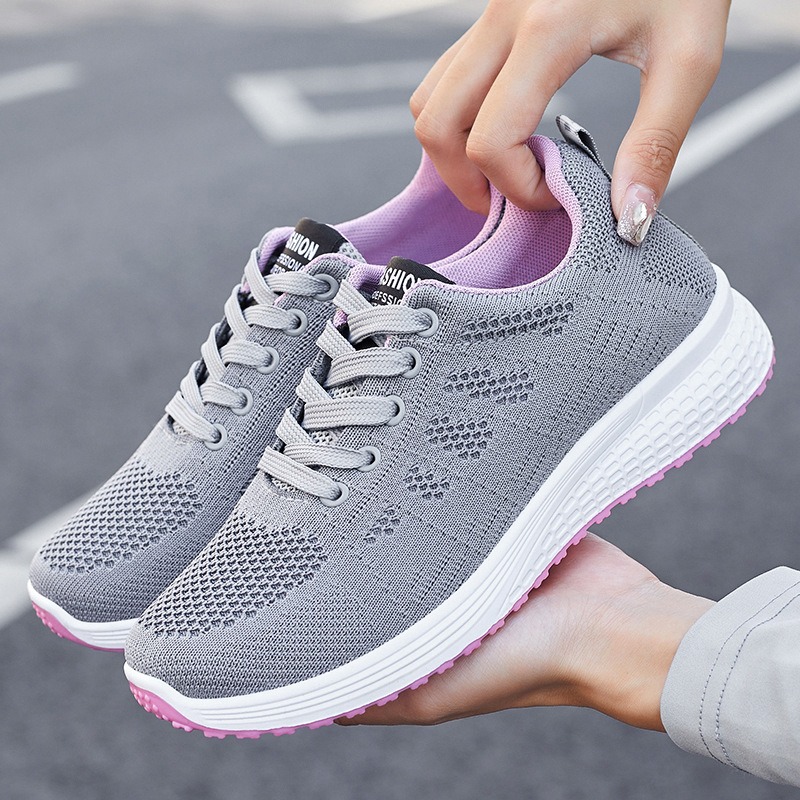 Sports Shoes Women Autumn Breathable Casual Women Shoes Soft Soled Running Shoes Fitness Accessories Contemporary Female Friendly Hiking Featuring Sup