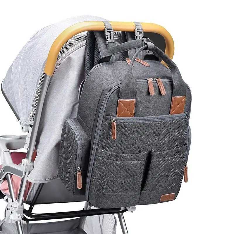 Diaper Backpack Mother Baby Bag New Fashion Backpack Large Capaci Waterproof MultiFunctional Diaper Bag StrollerXJ250928