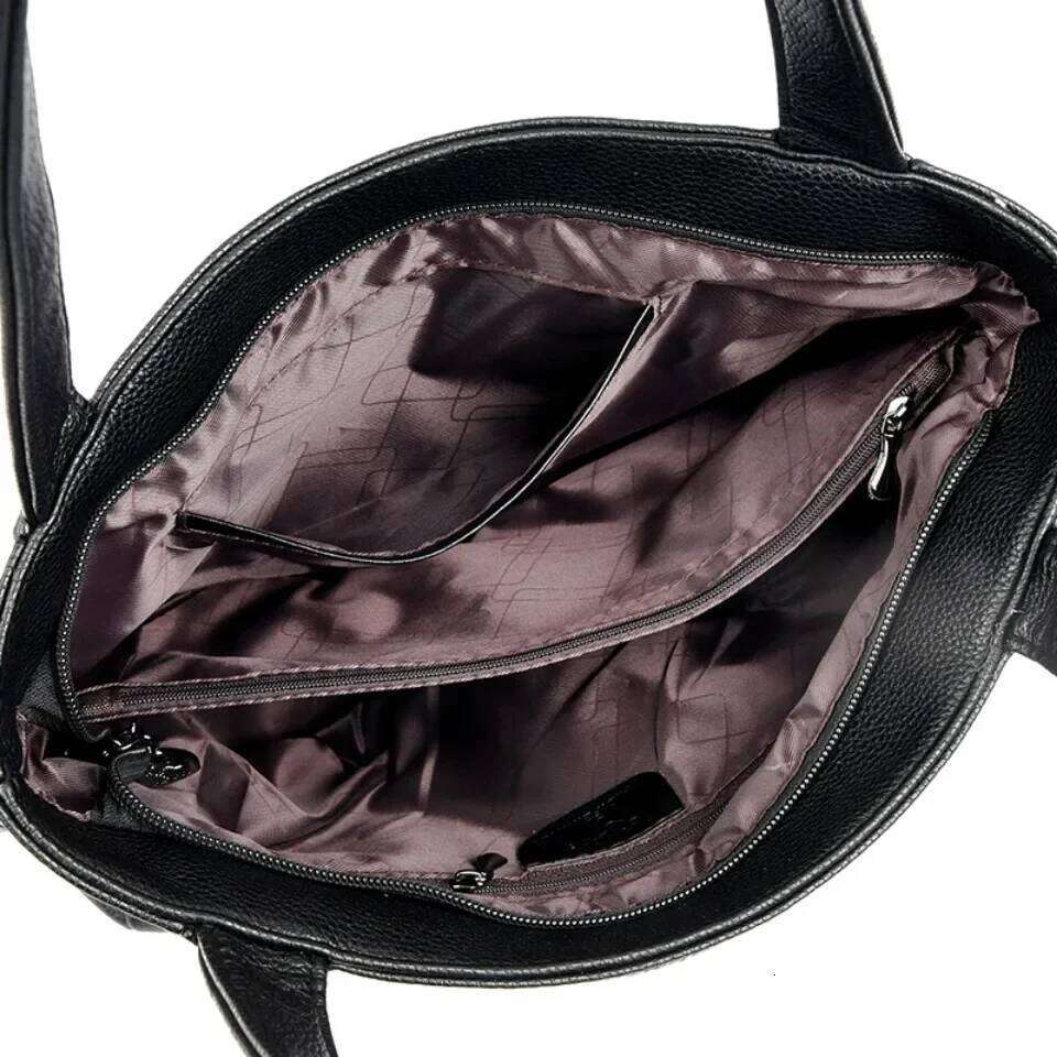 Genuine Brand Soft Leather Hand Bag Handbags Designer Female Shoulder Crossbody Tote Bags for Women Sac