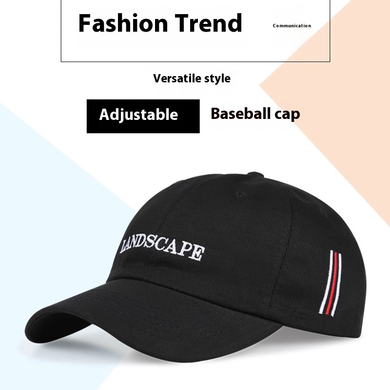 Embroidered Baseball Cap Adjustable Multi Hat for Men & Women Trendy Daily Wear manufacturer hats visor hat