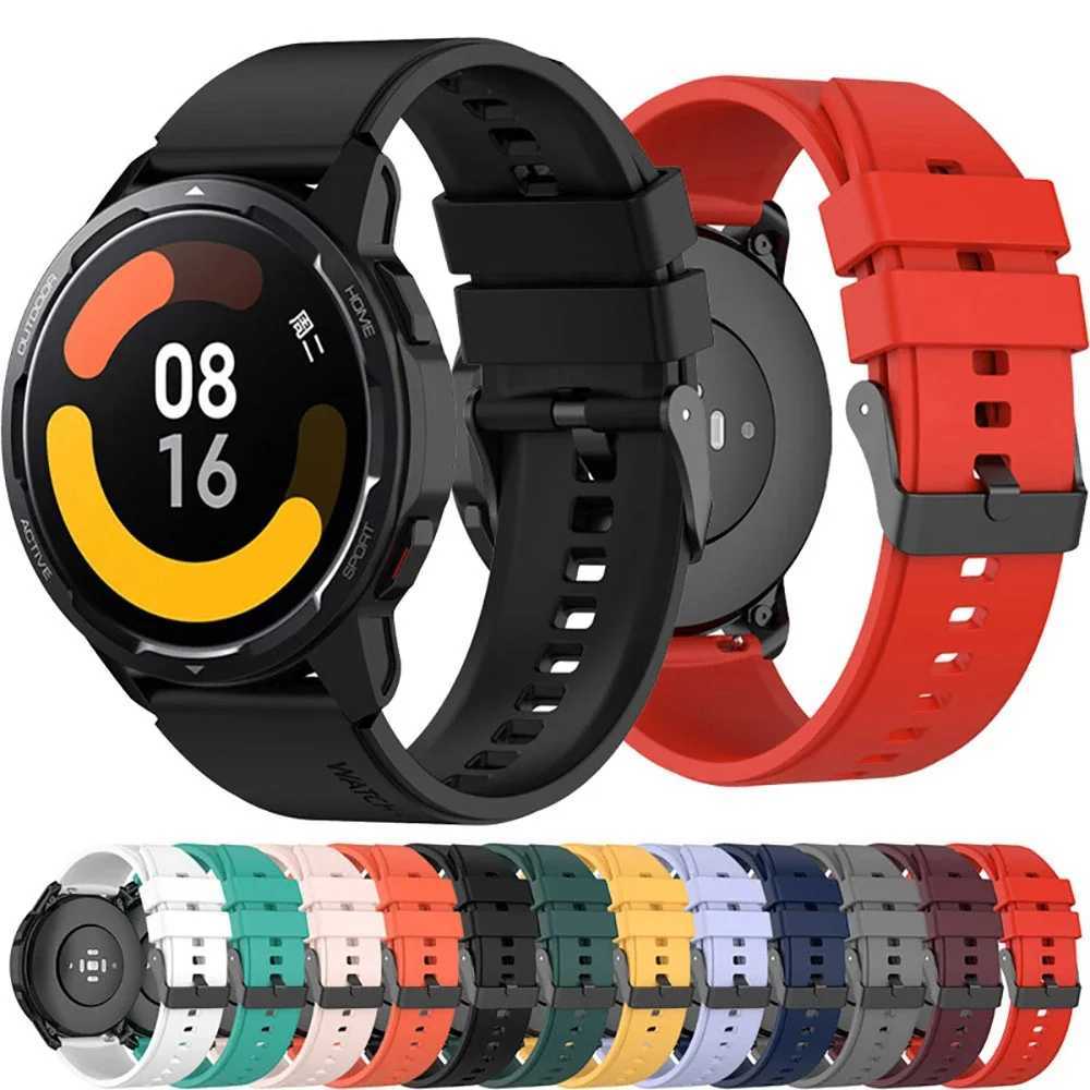 22mm Silicone Soft Strap For Xiaomi Mi Watch Color 2 Sports Watchband For Xiaomi Watch S1 ActiveMi Watch Color Sports Correa W250928