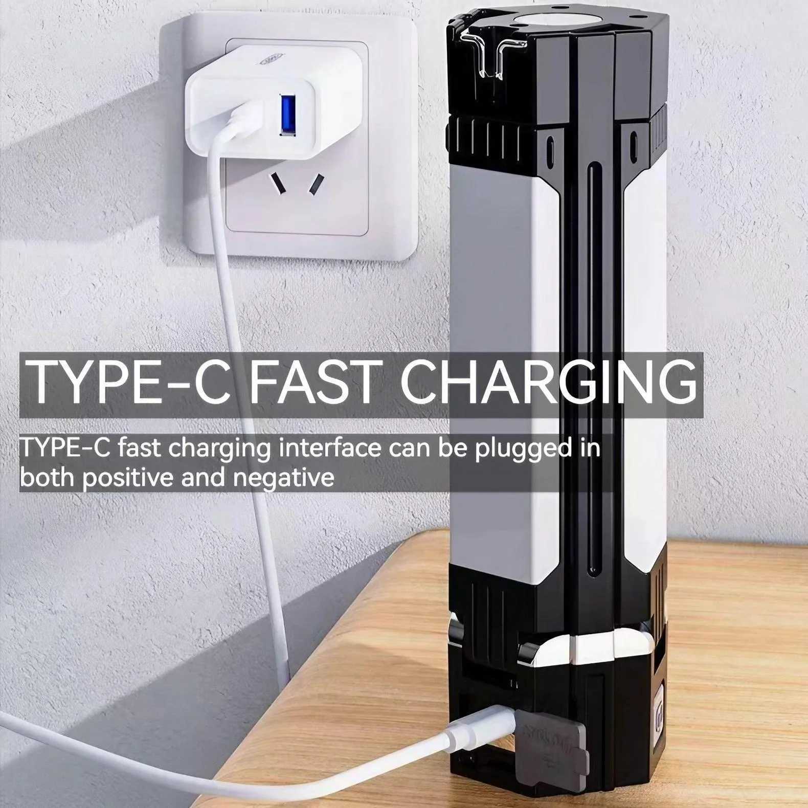 Ultralong Battery Life Multifunctional Outdoor Camping Lamp Tent Light with Illumination Charging SOS and More C250928