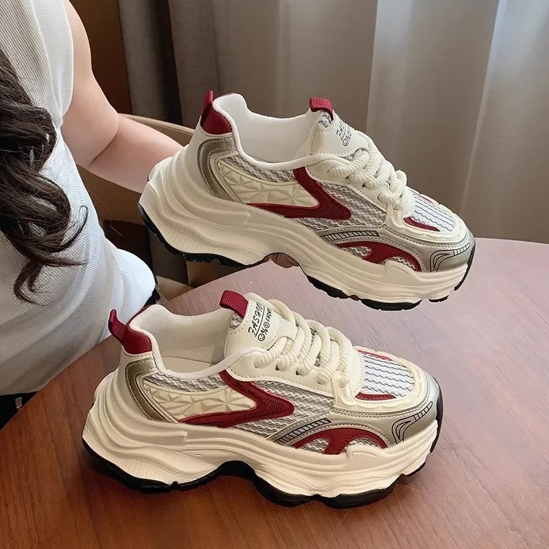 Women's Sneakers 2024 Mesh Breathable Shoes for Women Sports Running shoes Casual Yet Stylish Ladies' Walking/Running Kicks with Air Circula