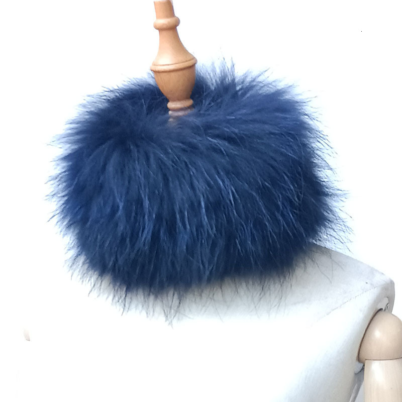 Fox Fur Scarf Fur Headband Women Winter Ring Fox Fur Scarves Neck Warmer Good Elastic 100% Natural Fur Mufflers 250808