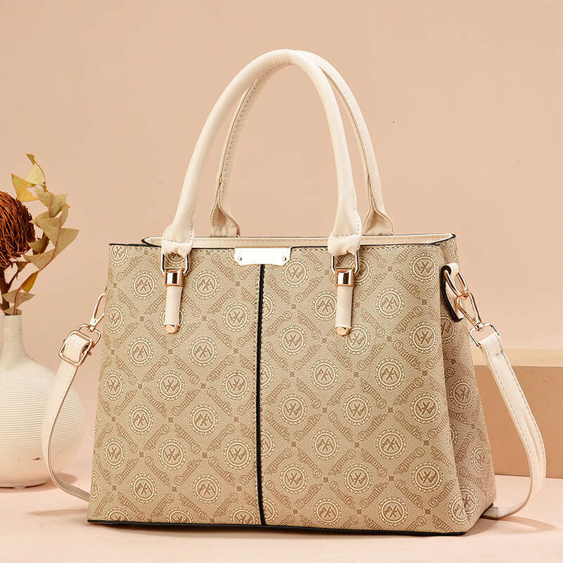 2025 New Fashion Handbag Korean Style Textured Single Shoulder Printed Crossbody Bag for Women